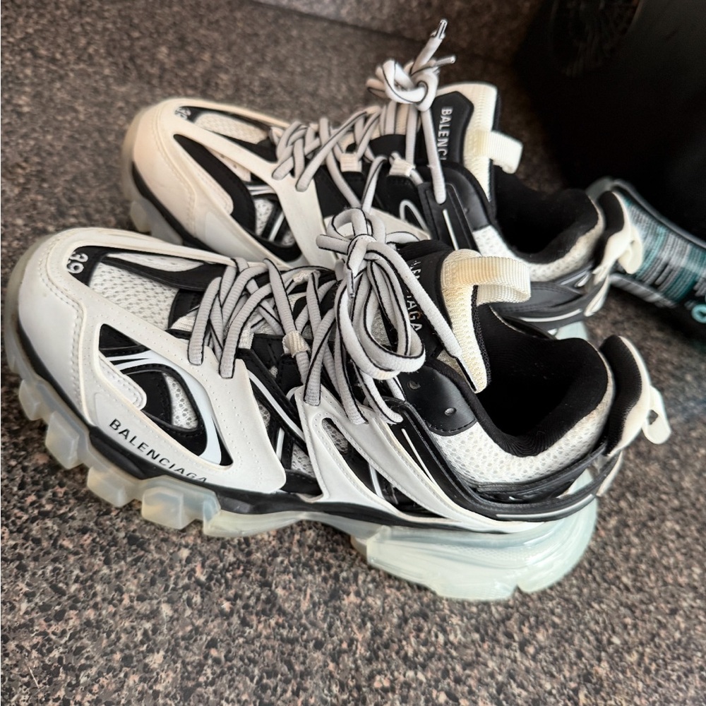 Balenciaga Monochrome Athletic Sneakers